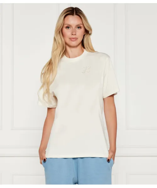 

Винтажная футболка tee_19 Loose fit Hugo, белый
