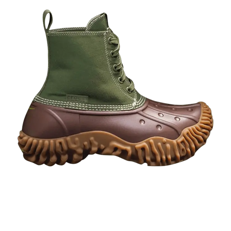 

Кроссовки Crocs Salehe Bembury x Pollex Cypress Mallard, зеленый