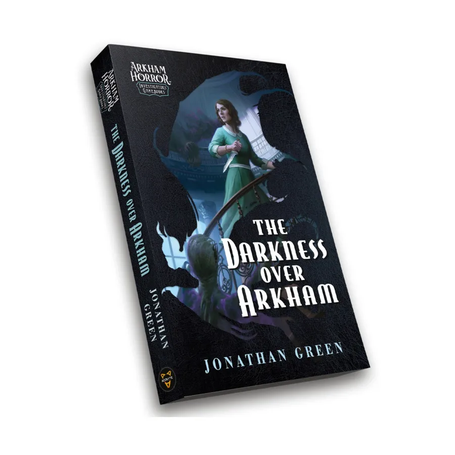 

Darkness Over Arkham, Arkham Horror Investigators Gamebooks, мягкая обложка