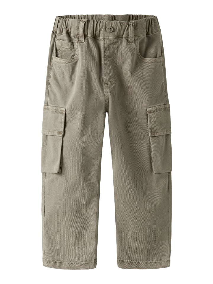 

Детские брюки-карго Name it Boys' Cargo Pants NMMBEN TAP CARGO TWI PANT 8950-PO цвета шиншиллы