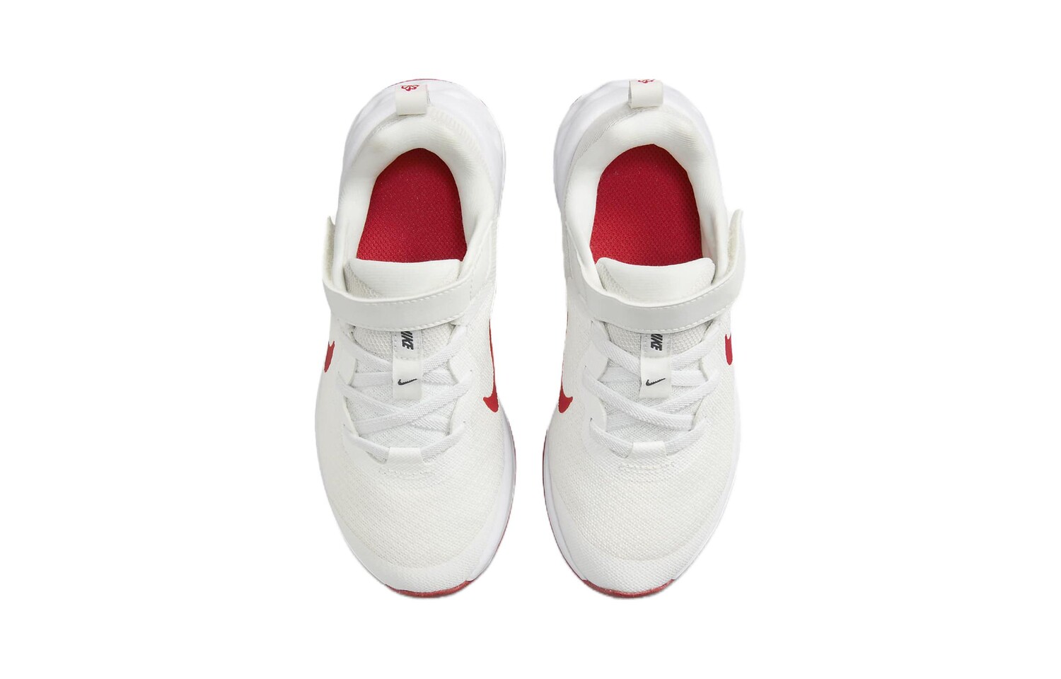 REVOLUTION 6 Детские кроссовки PS Low-top Белые/Красные Nike, белый/красный — фото 3