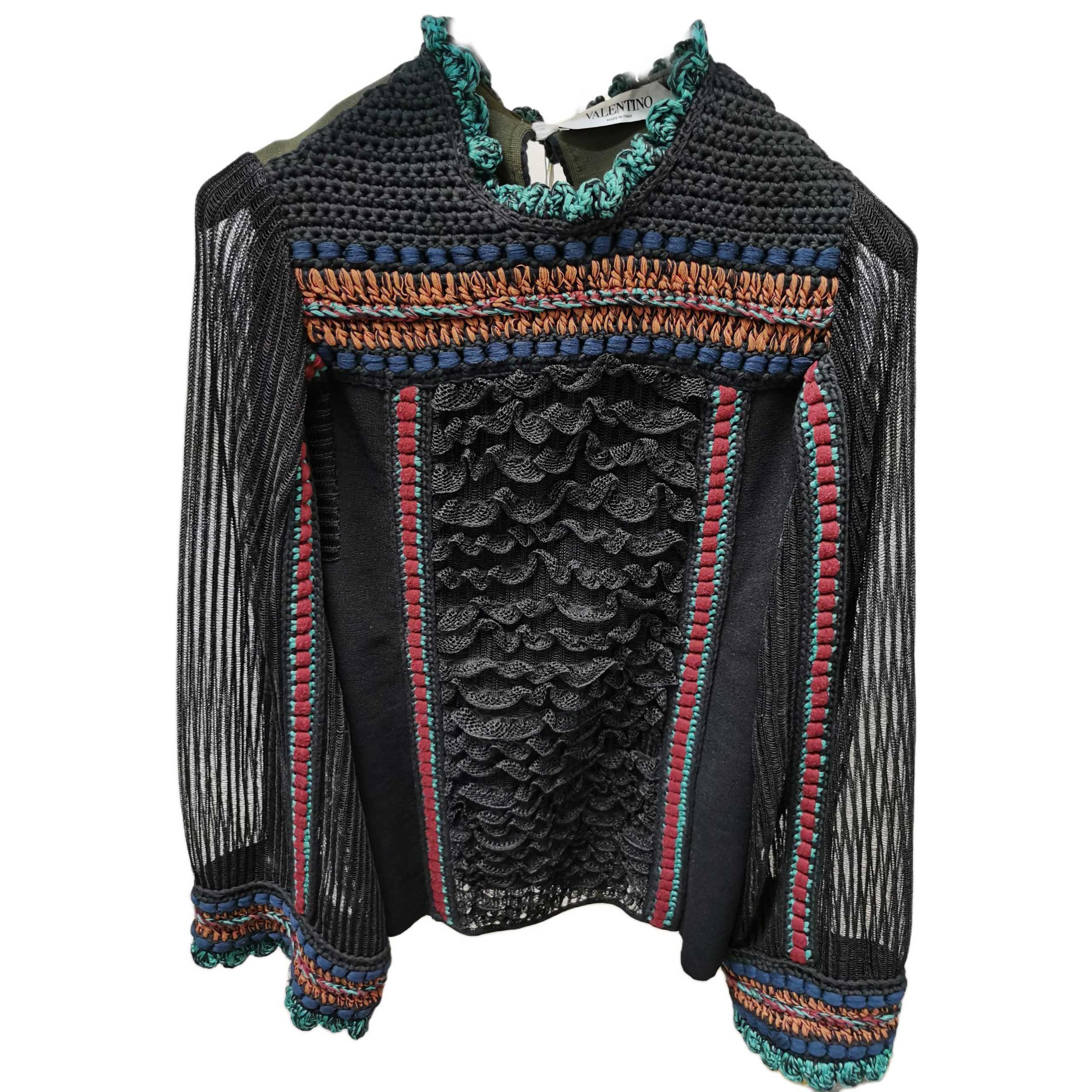 

Valentino Джемпер женский черный
