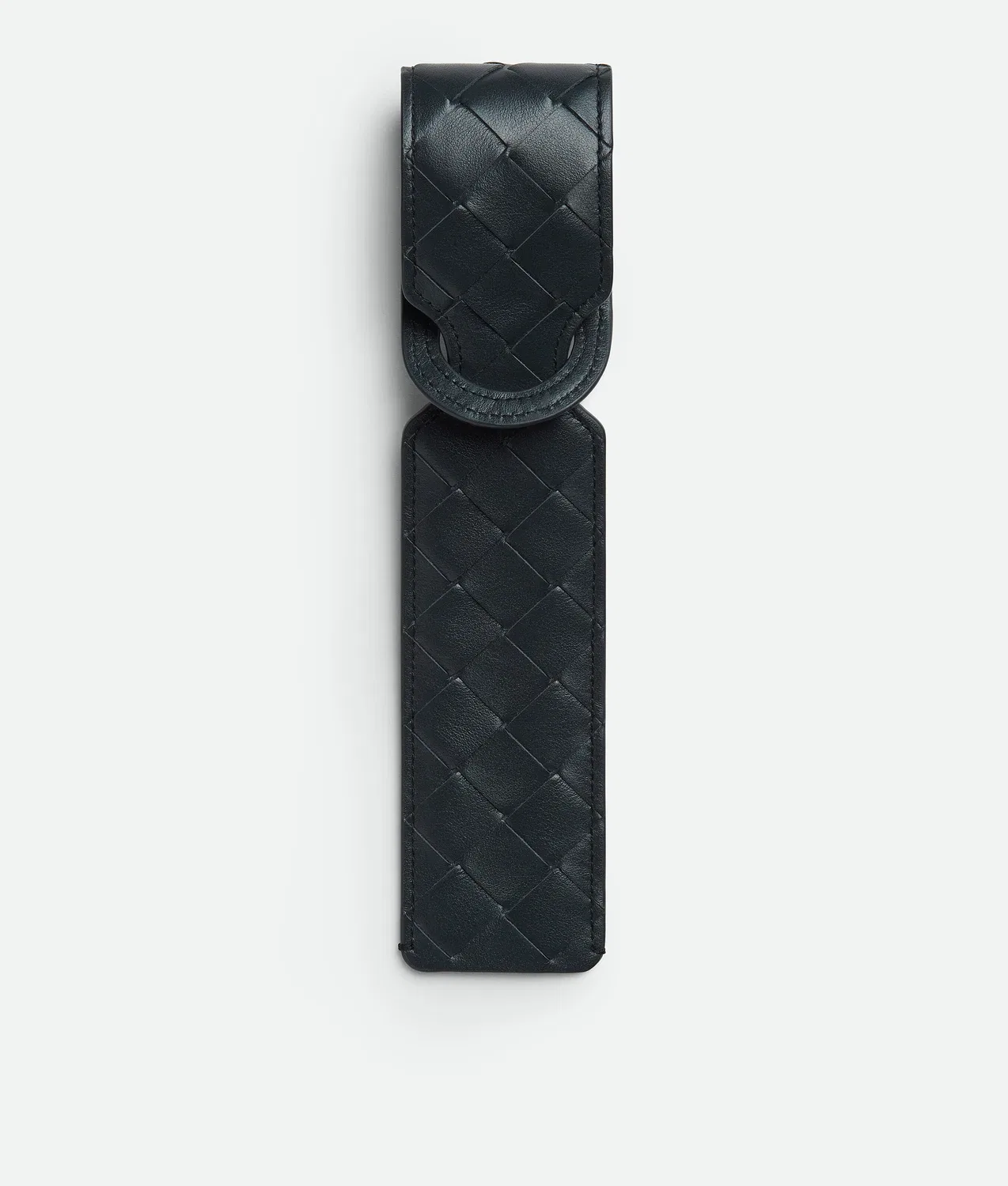 Intrecciato Long Tag Holder BOTTEGA VENETA, черный