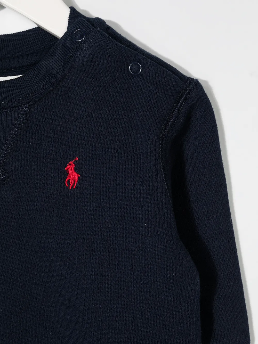 Толстовка с вышитым логотипом POLO RALPH LAUREN KIDS, синий — фото 3