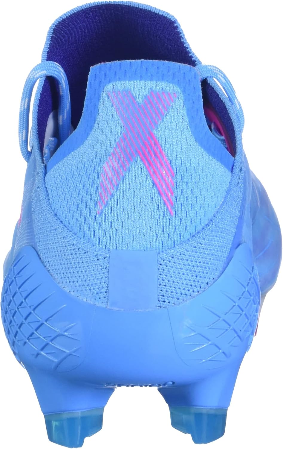 Кроссовки adidas X Speedflow.1 для грунта унисекс, белый/розовый — фото 3