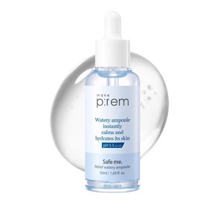 

Сделайте P:Rem Safe Me Relief Watery Ampoule для лица с легкой ампулой Makep:Rem