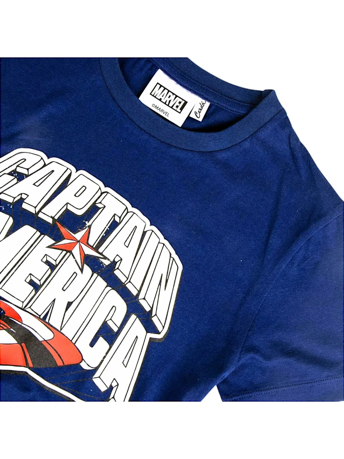 Футболка 'Captain America' Marvel Avengers, Dark Blue — фото 3