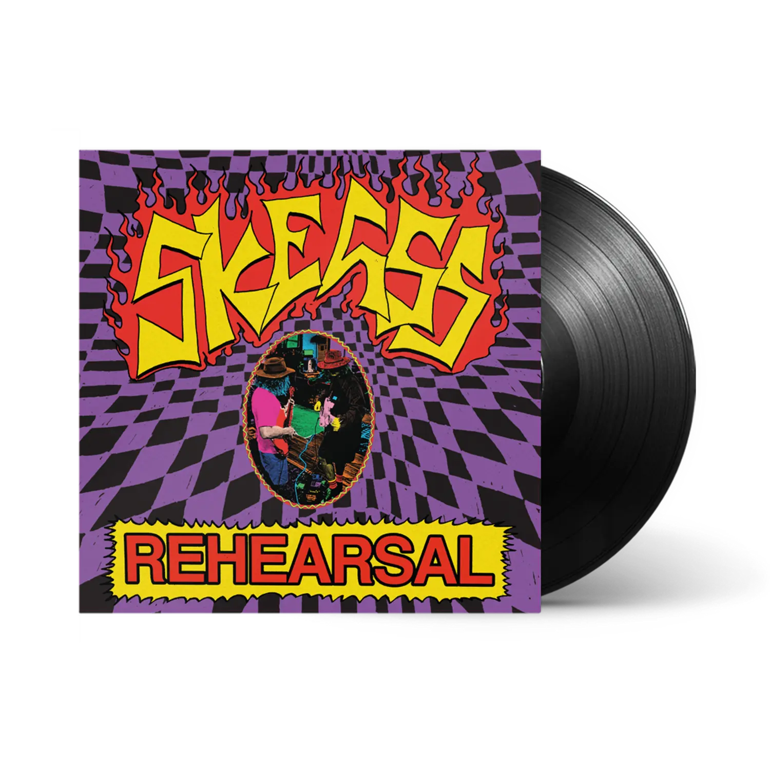 

Виниловая пластинка Rehearsal standard lp limited edition purple cover Skegss
