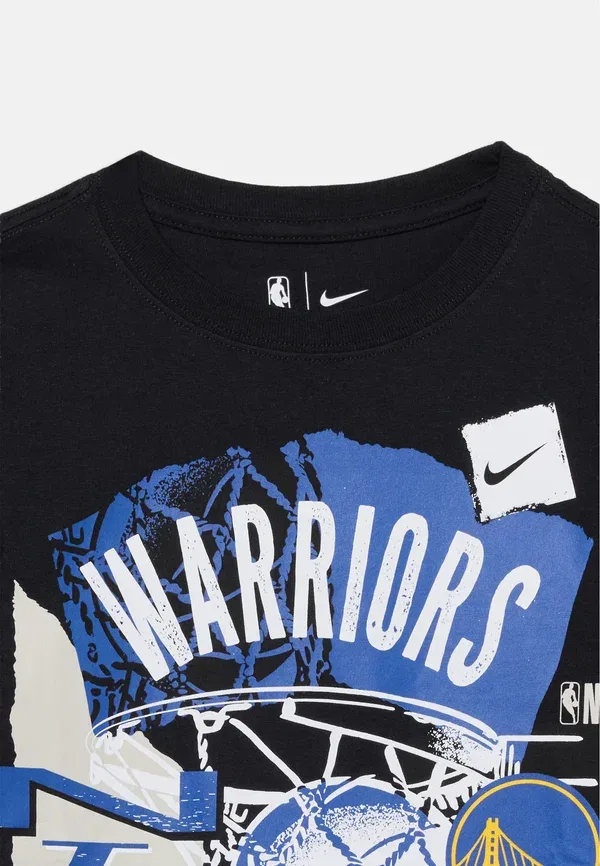 Футболка Nike Performance NBA Golden State Warriors Tee Print, черный — фото 4