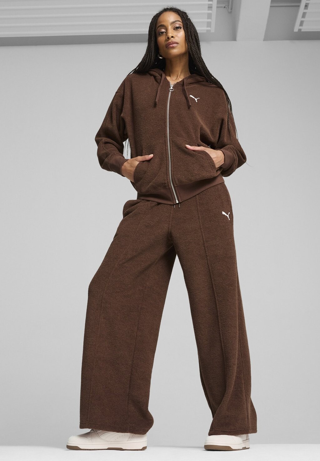 Кроссовки на шнуровке REBOUND V6 LOW COQUETTE Puma, светло-розовый — фото 2