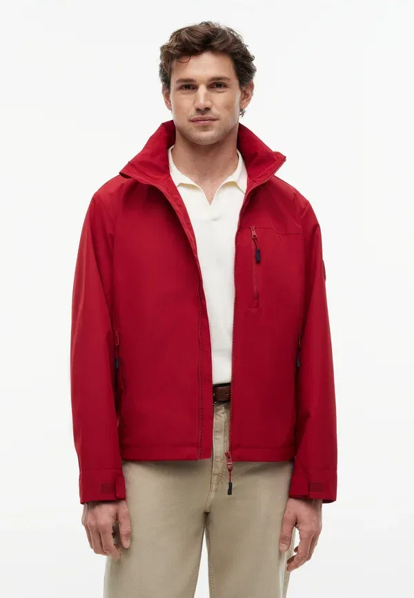 Куртка Tommy Hilfiger Crew athleisure sail pack light jacket, регата красный