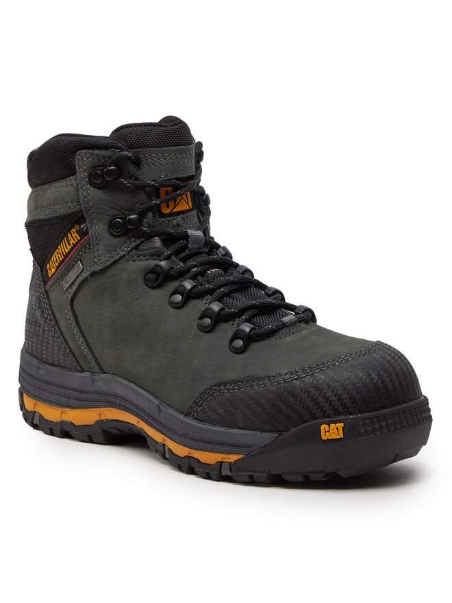 Ботильоны на шнуровке CAT Footwear Munising 6'' CT S3 P720161, серый — фото 2