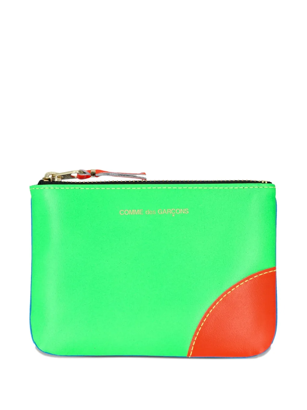 

Кошелек Super Fluo Comme Des Garçons Wallet, зеленый