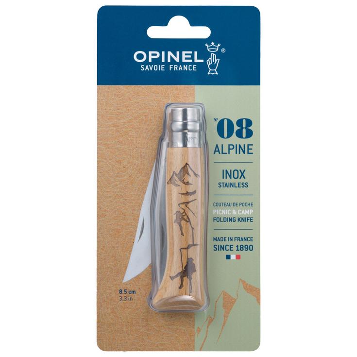 

Нож №8 спортивный, гравийный, волдырь, эскалейд Opinel