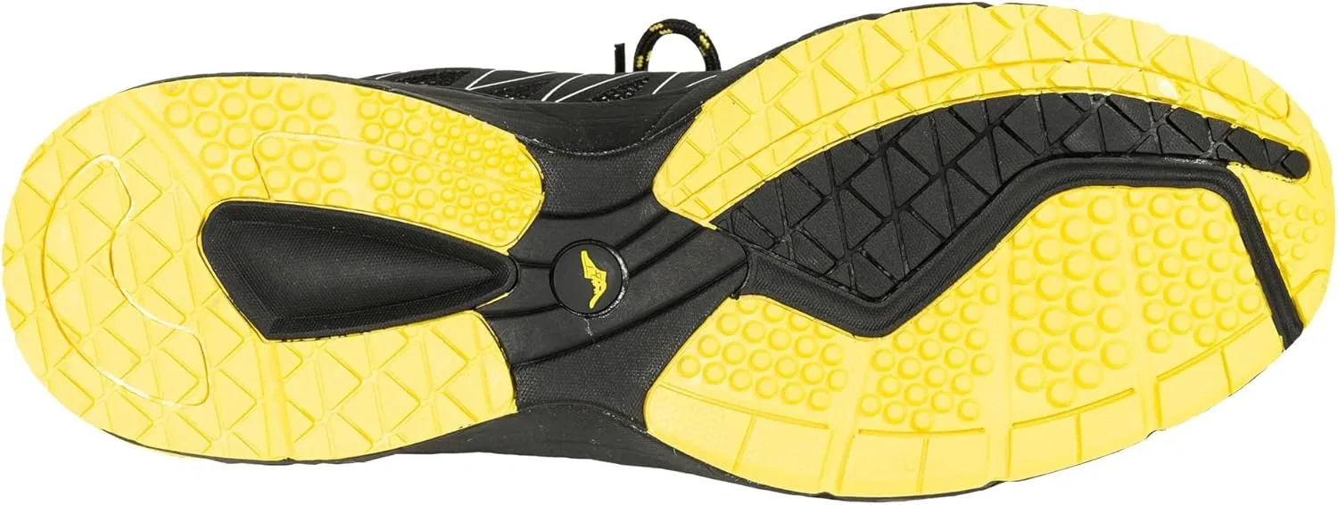 Кроссовки Goodyear S1P SRA HRO Metal Free Work Safety Trainer for Men, Black Yellow — фото 2