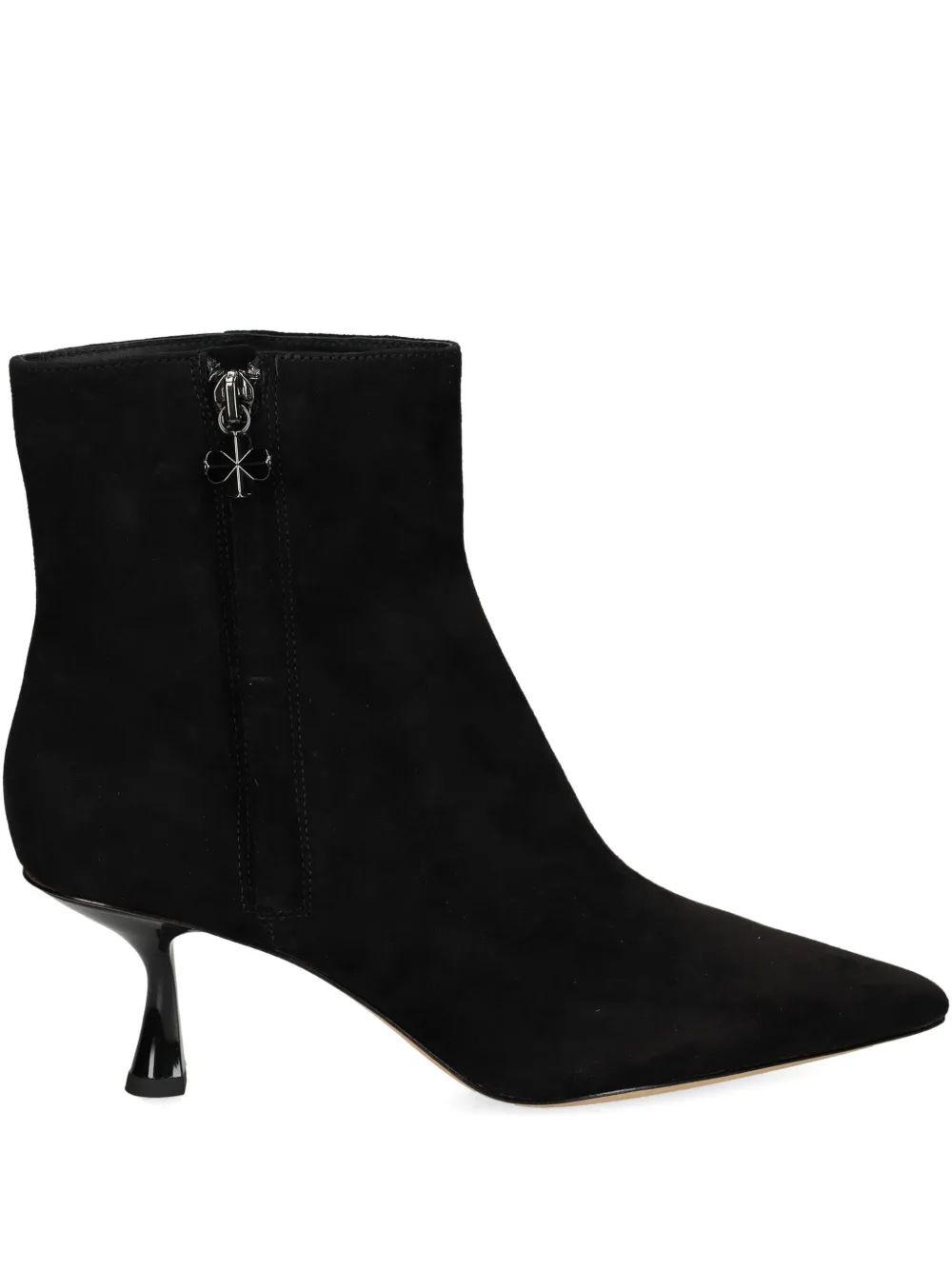 Сапоги с заостренным носком и каблуком 60 мм Kate Spade, черный