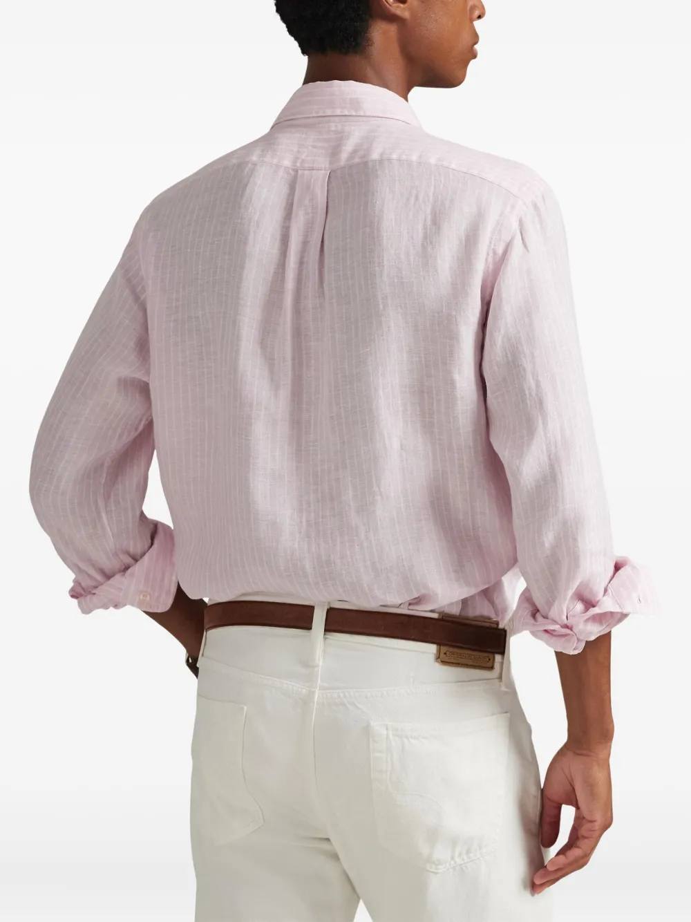 Рубашка с длинными рукавами Polo Ralph Lauren, розовый — фото 4