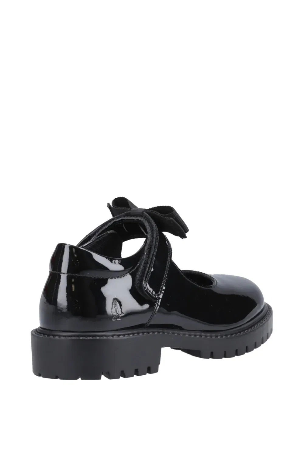 Туфли для девочек Astrid с бантом Hush Puppies, черный — фото 2