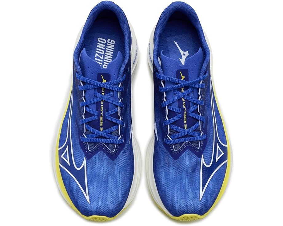 Мужские кроссовки Mizuno Wave Rebellion Flash 3, Dazz Blue/Surf The Web — фото 2