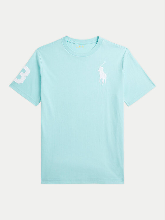 

Футболка обычного кроя 323832907064 Polo Ralph Lauren, синий