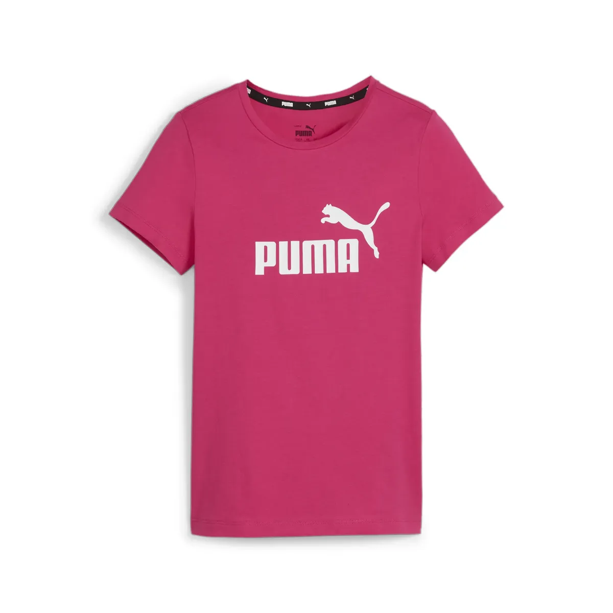 

Футболка PUMA "ESS LOGO TEE G", цвет Garnet Rose