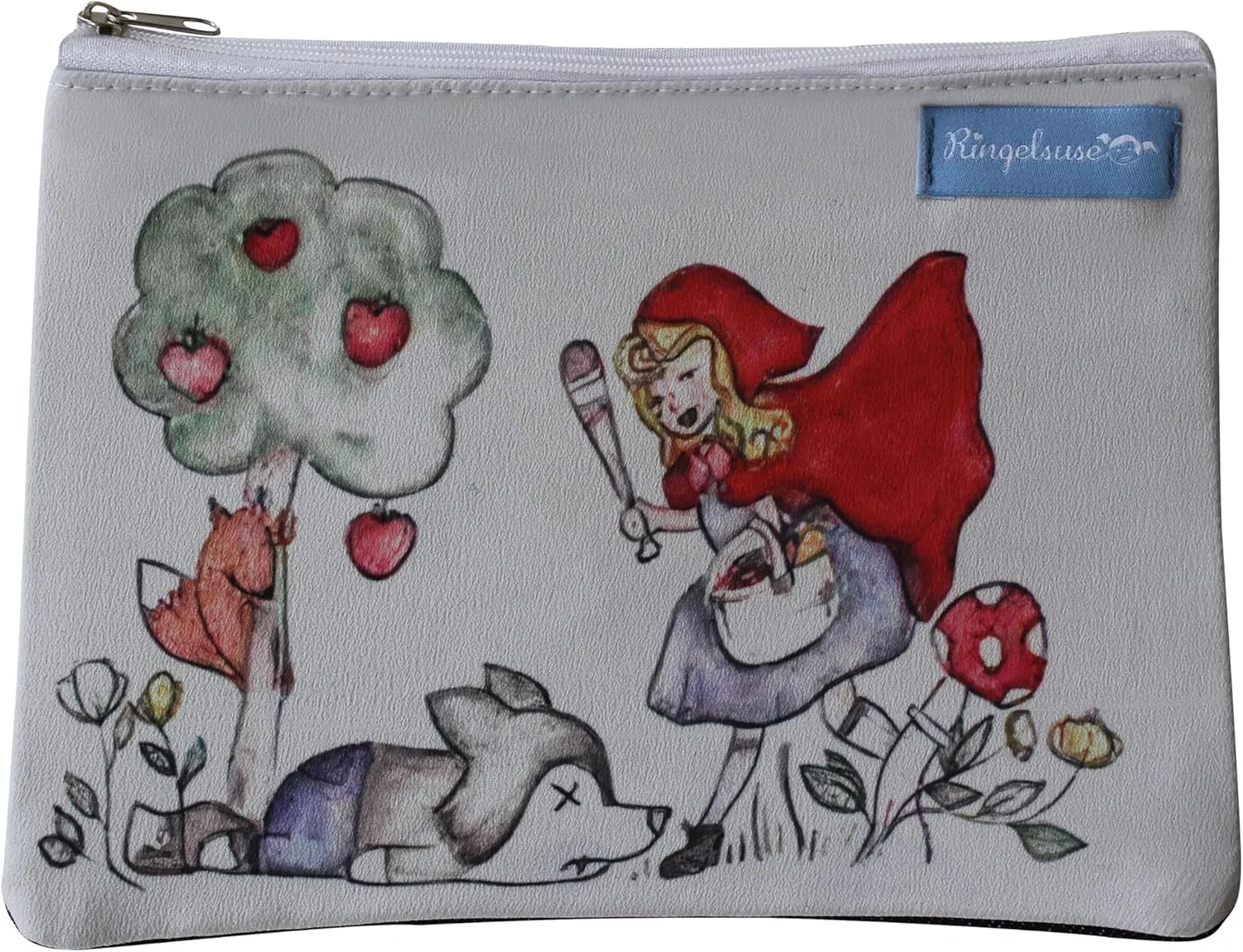 Косметичка «Красная Шапочка» 20 x 15 см No brand