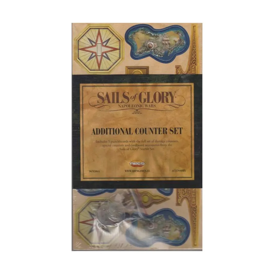 

Дополнительный набор счетчиков, Sails of Glory - Napoleonic Wars - Core & Assorted
