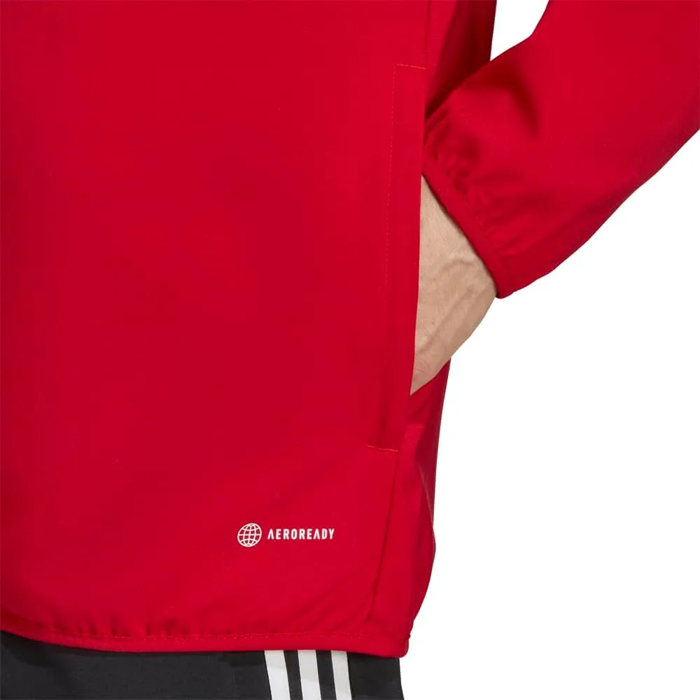 Ветровка Adidas Mens Tiro23 League для футбольных бутс с влагоотводящим эффектом - White — фото 4