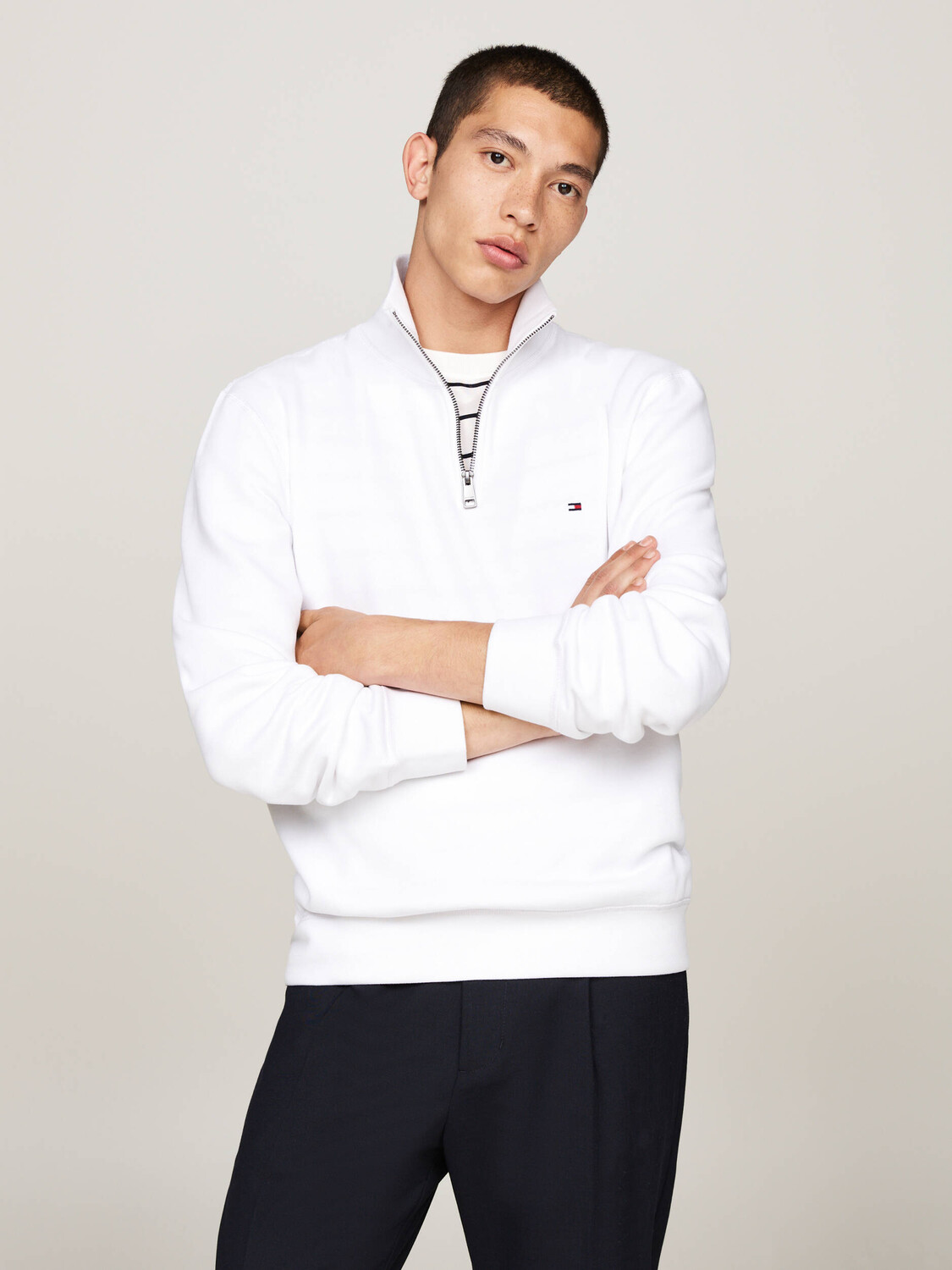 

Толстовка Tommy Hilfiger Regular Fit, белый