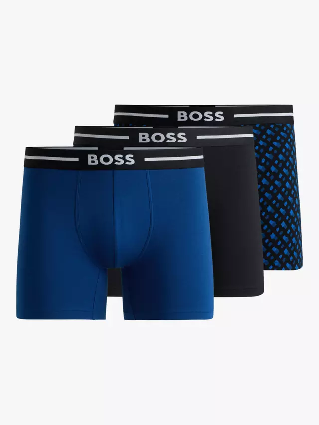 

Боксеры HUGO BOSS BOSS Centre Logo Waistband Stretch Cotton 3 шт