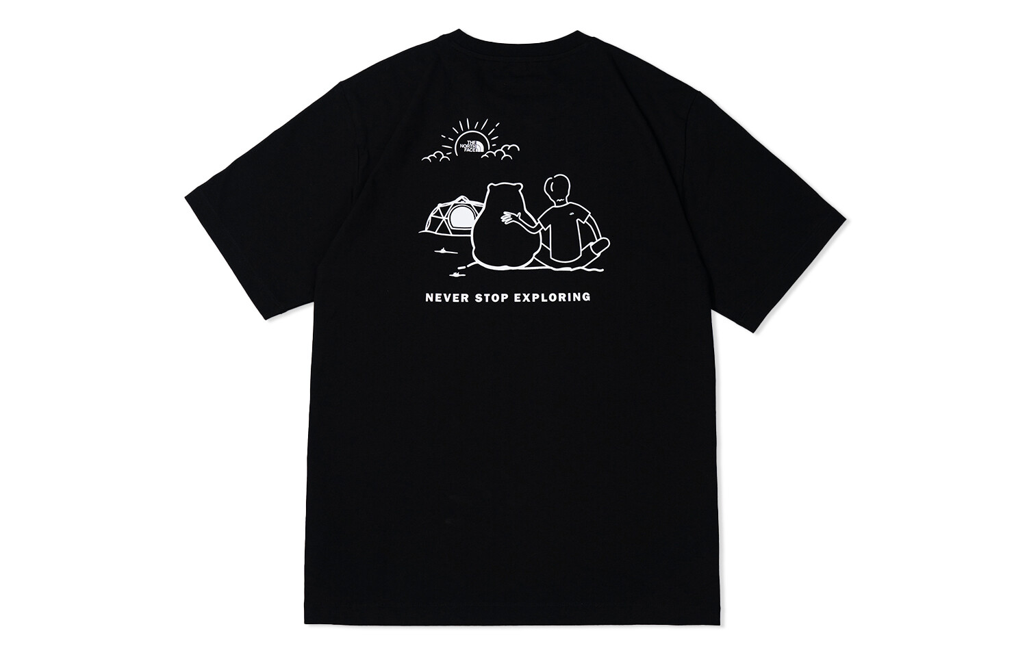

Футболка унисекс THE NORTH FACE, Черный
