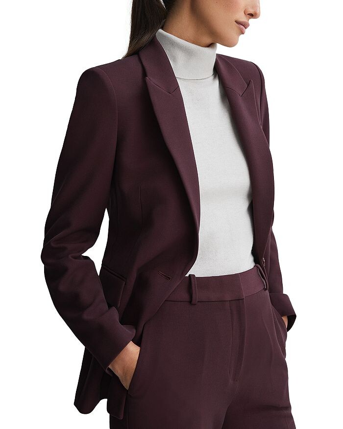 

Однобортный пиджак REISS Gabi, коричневый