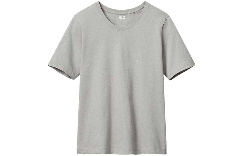 

Футболка U Collection женская дымчато-серая Uniqlo