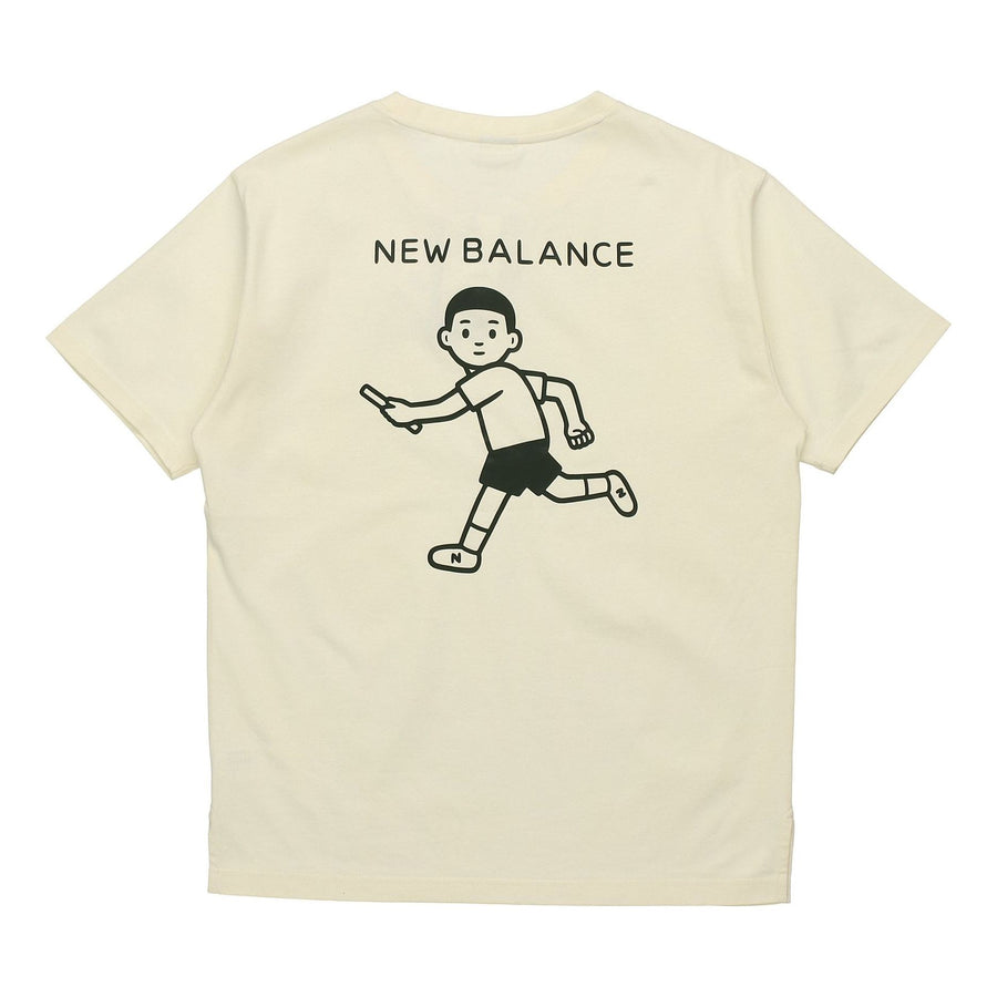 

Футболка New Balance x Noritake Crossover NB Small Pattern Short Sleeve Couple Style White, белый