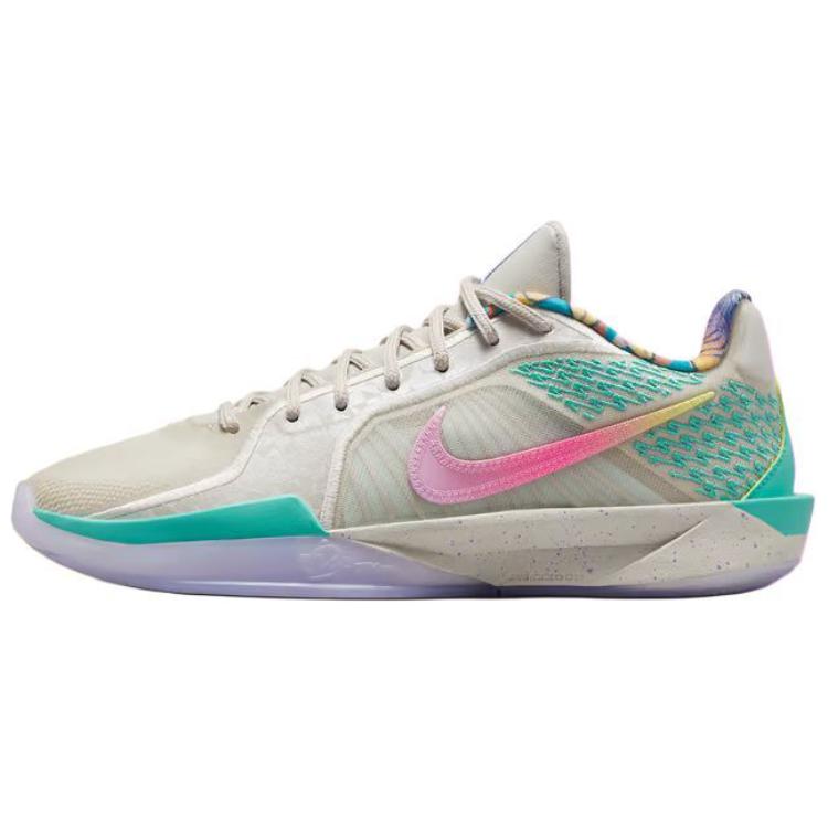 

Nike TITAN x Sabrina 2 Противоскользящие износостойкие низкие баскетбольные кроссовки унисекс, бежевые