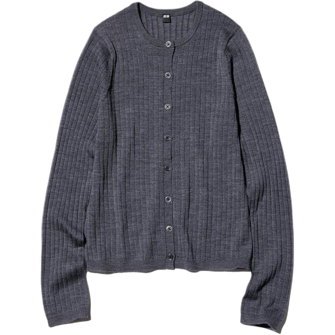 

UNIQLO Топ женский асфальтово-серый