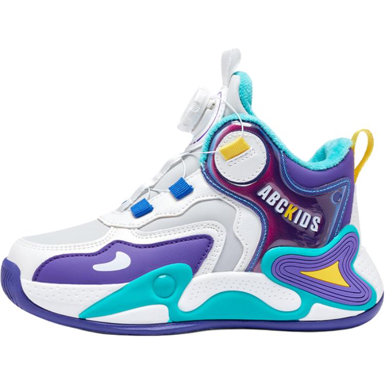 

Антиударные износостойкие утепленные кроссовки Mid-Top Kids Lifestyle ABC KIDS, фиолетовый
