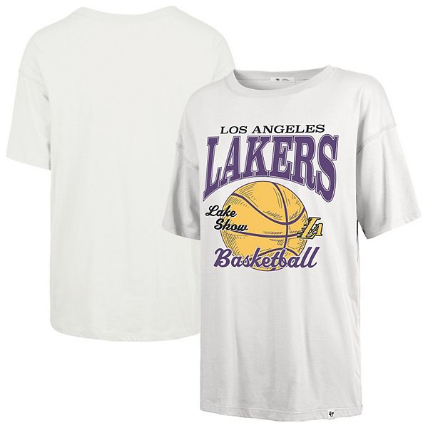 

Женская футболка '47 white Los Angeles Lakers city edition down court sadie 47 Brand, Белый, Женская футболка '47 white Los Angeles Lakers city edition down court sadie 47 Brand