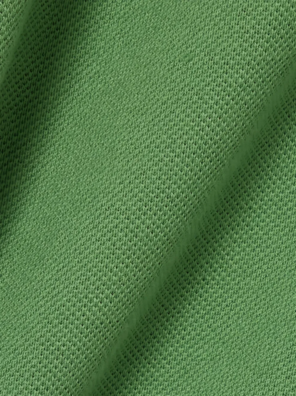 Полосатая рубашка поло L.12.12 с воротником-стойкой Lacoste, зеленый — фото 2