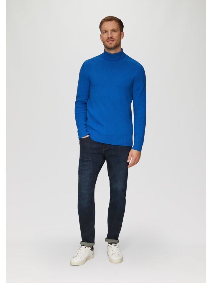 

Пуловер s.Oliver Strickpullover langarm, синий