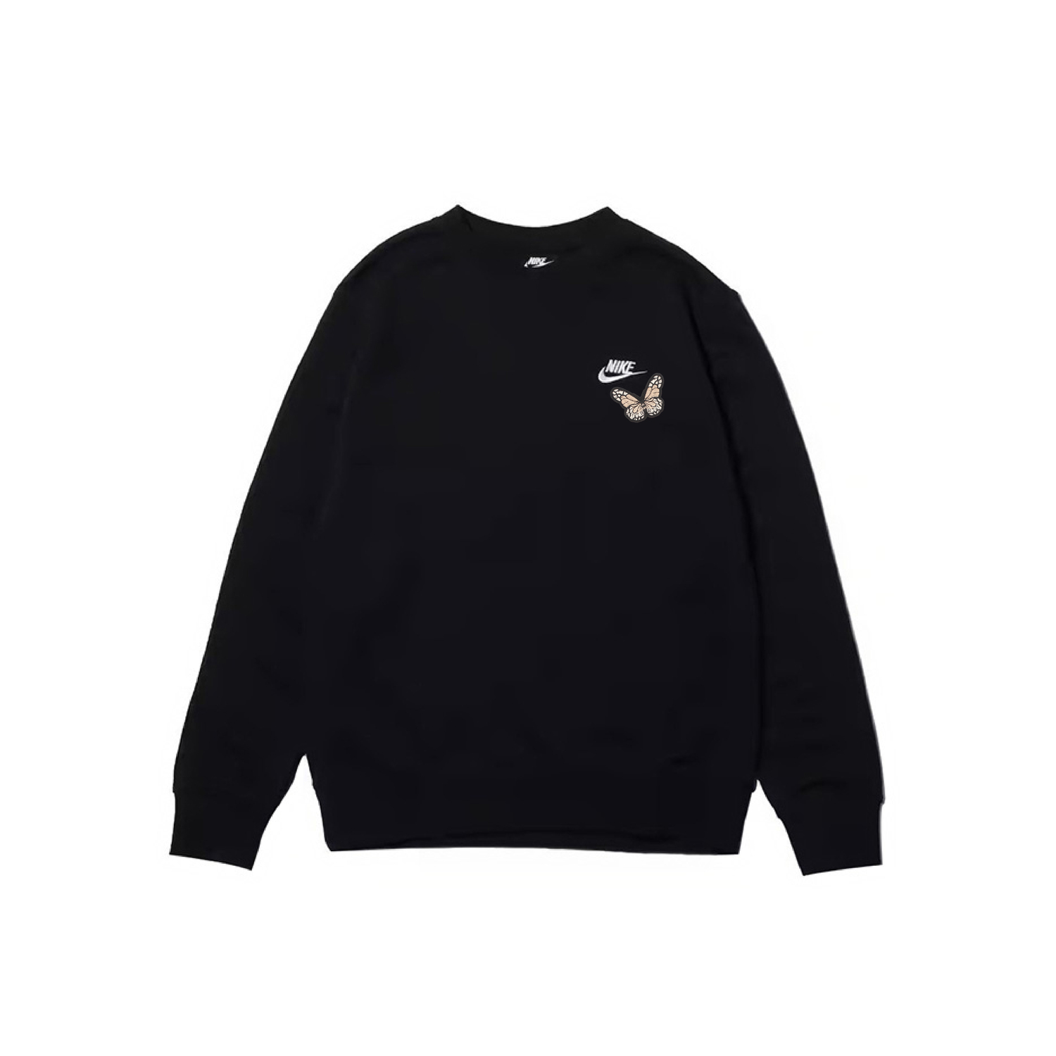 

Чёрная толстовка Nike мужская