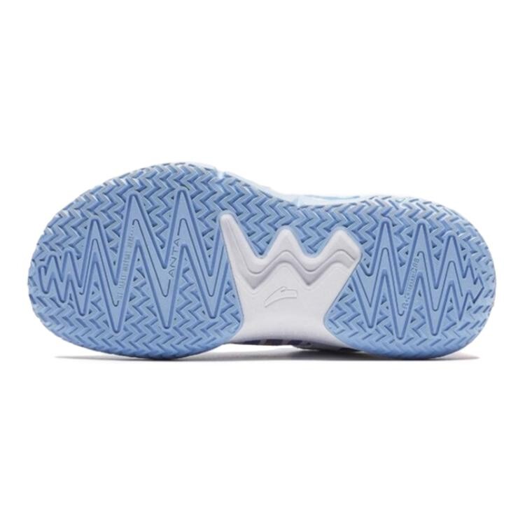 Детские баскетбольные кроссовки Kids Low-top Anta White / Color Anta Kids — фото 4