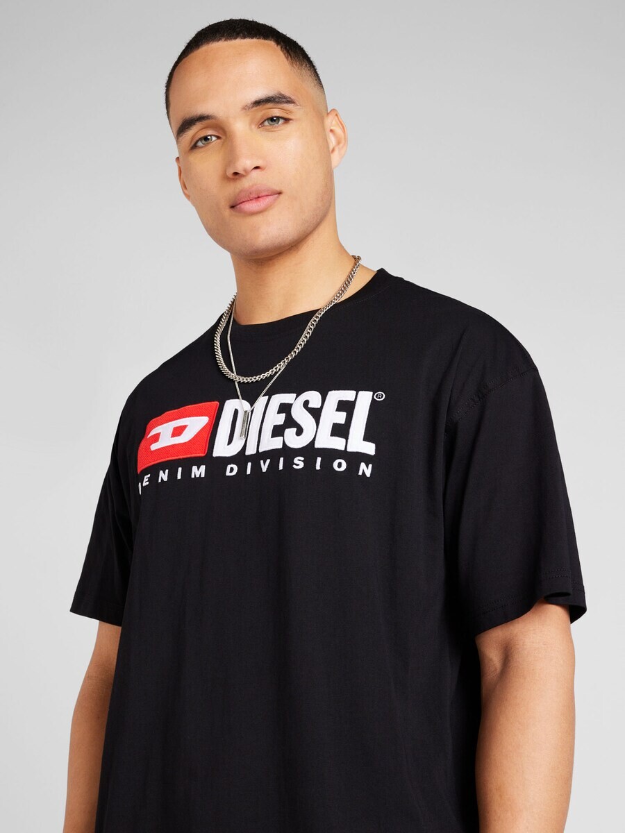 Классическая футболка DIESEL Shirt T-Boxt-Div, черный — фото 3