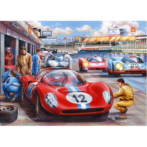 

Пазлы Pit Stop Big 500 Puzzle