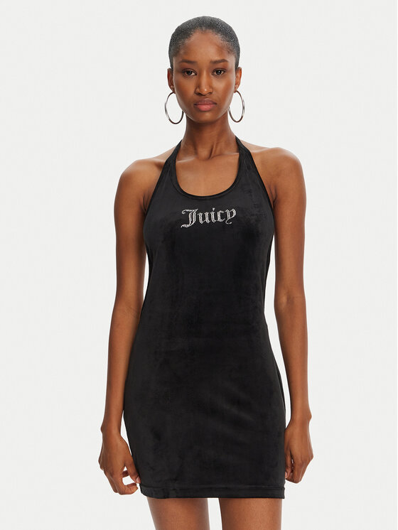 

Коктейльное платье облегающего кроя JCWED125326 Juicy Couture, черный