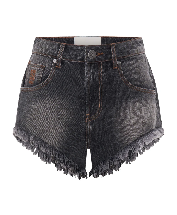 

Джинсовые шорты Renegades с высокой талией One Teaspoon, черный