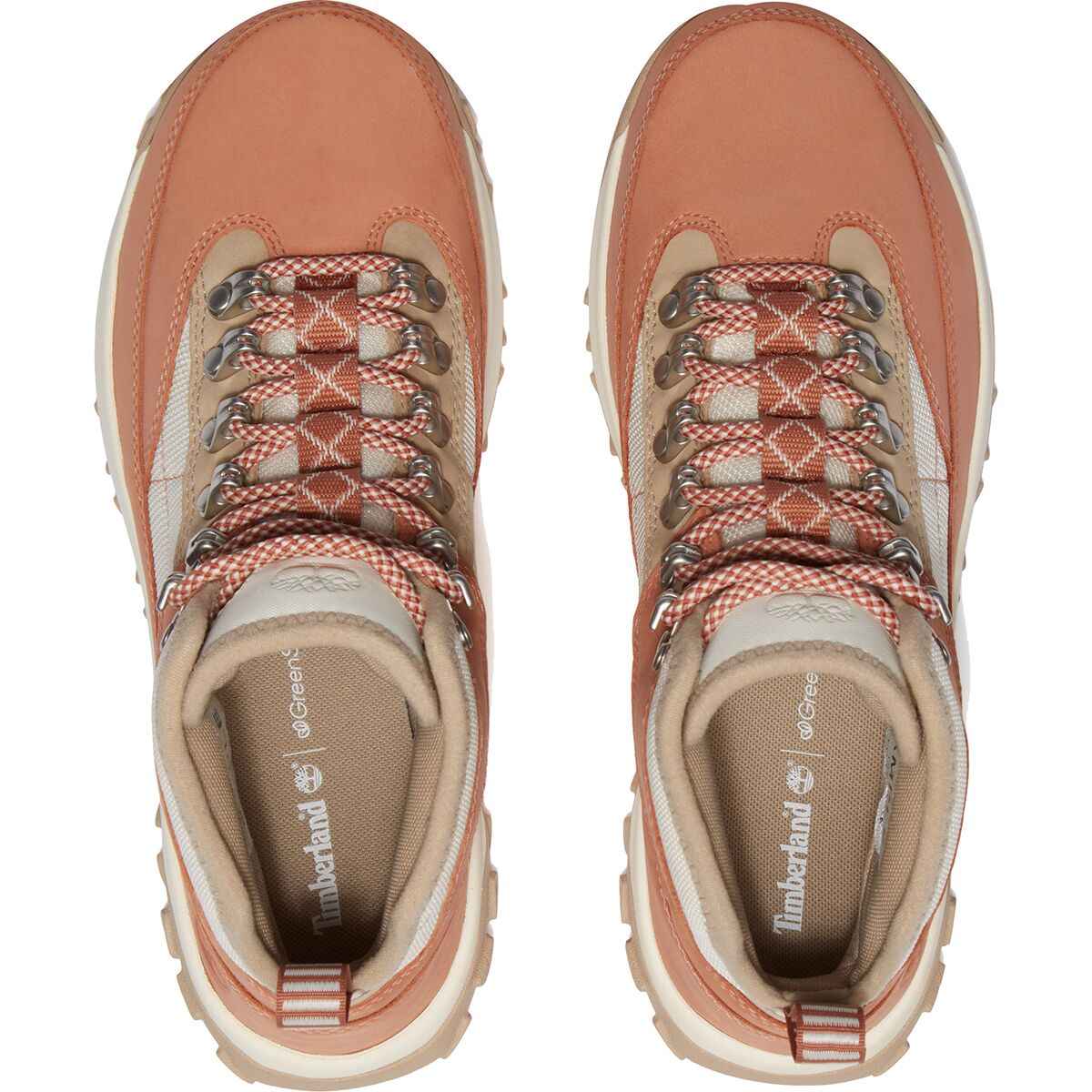 Ботинки треккинговые высокие Timberland Motion 6, красный — фото 2