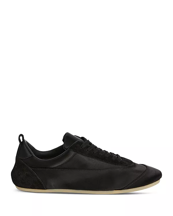 Женские низкие кроссовки Jil Sander, черный