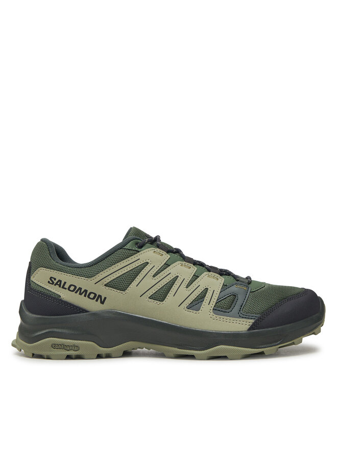 

Треккинговые кроссовки Grivola L47789800 Salomon, зеленый