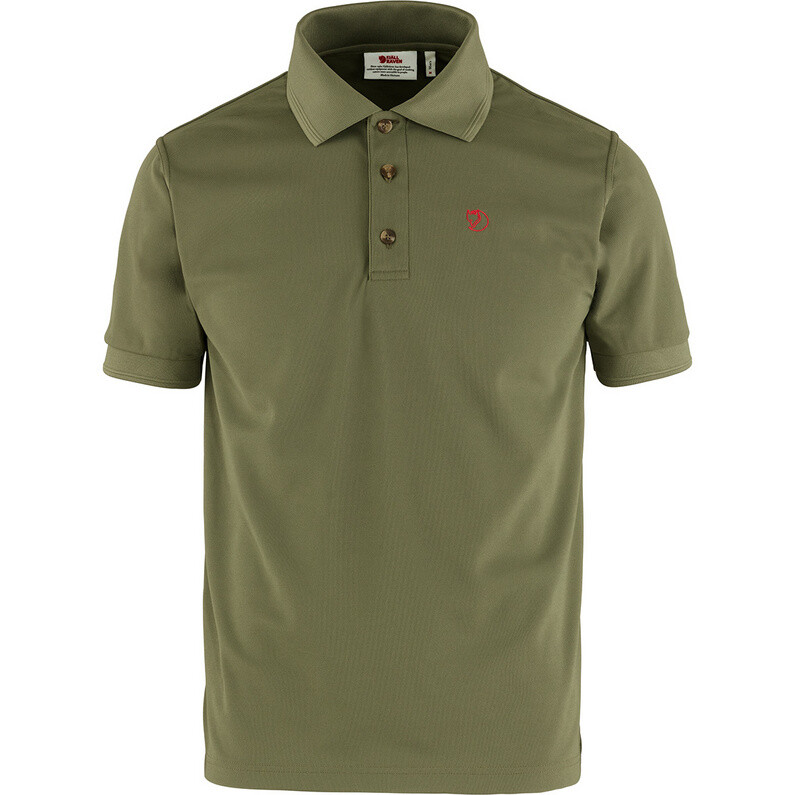 

Мужская футболка Кроули Пике Fjallraven, оливковый
